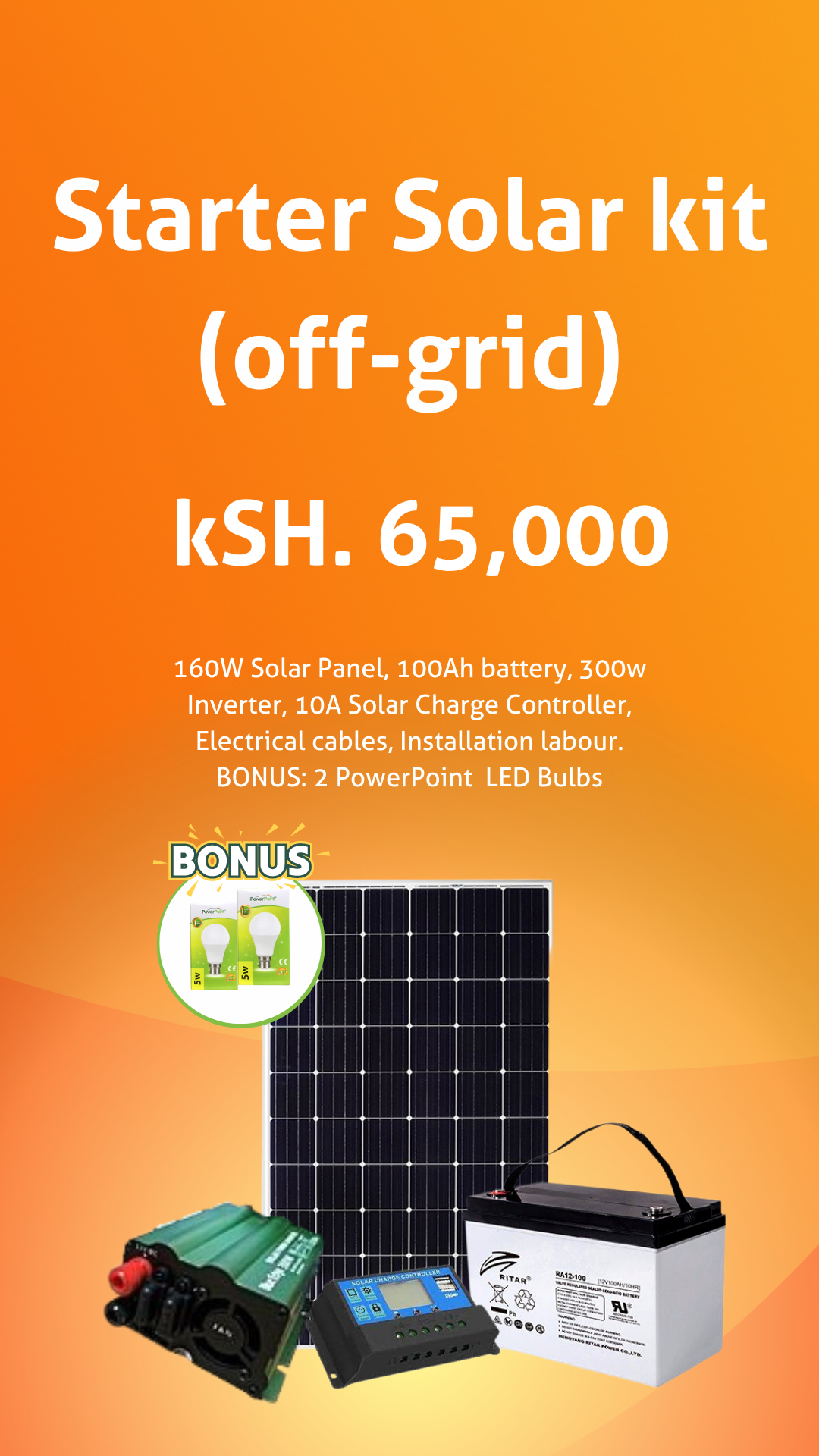 Home Solar Kits Kenya - PowerPoint Systems – PowerPoint Systems EA