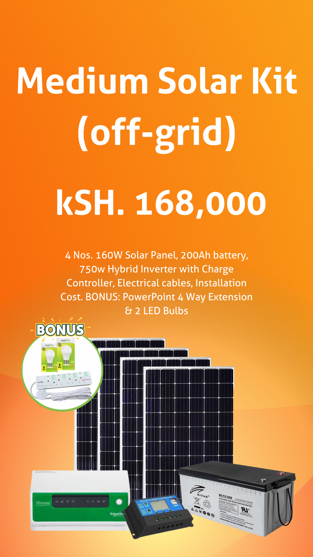 Home Solar Kits Kenya - PowerPoint Systems – PowerPoint Systems EA