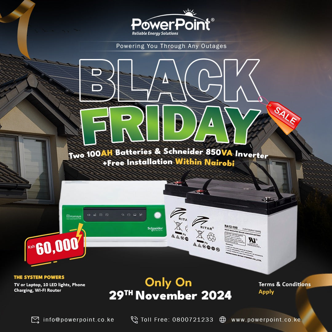 Black Friday Offer: 850VA Power Backup Kit