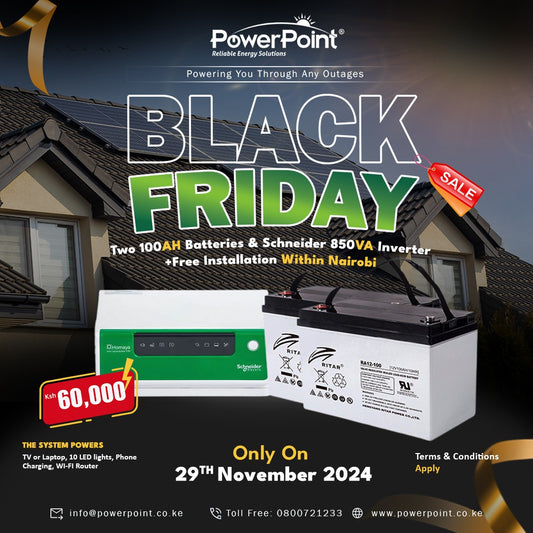 Black Friday Offer: 850VA Power Backup Kit